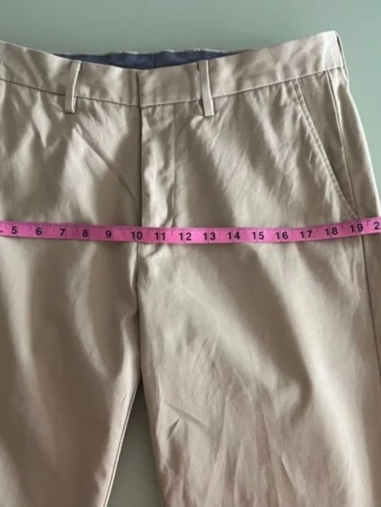 J.Crew Women Pants Bowery Slim-Fit Chino Dress Pants in British Khaki 100% Cotto - Picture 14 of 15